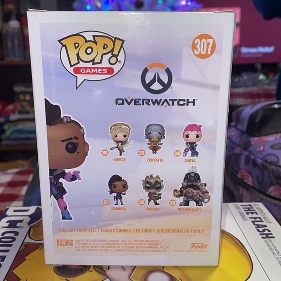 Funko Pop! Vinyl: Overwatch - Sombra - Hot Topic (HT) (Exclusive) #307 - Picture 3 of 3